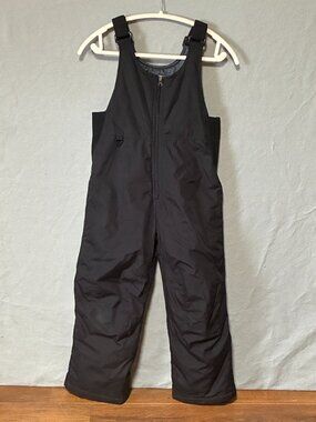 White Sierra Black Snow Bib Pants Youth S Polyester Insulated Ski Winter Outdoor